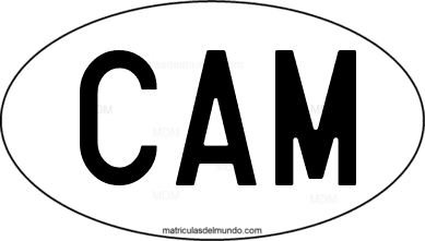 código internacional CAM de Camerún