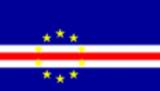 bandera pequeña de Cabo Verde