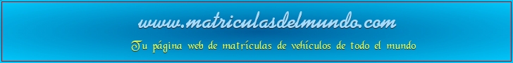 Matriculas del mundo