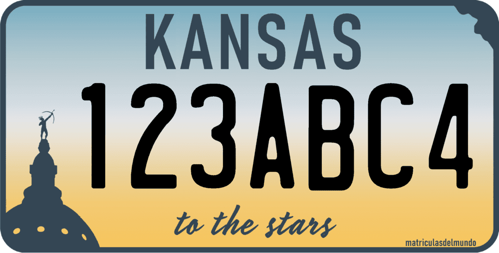 matricula de Kansas TO THE STARS actual