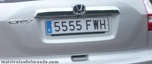 5555 matricula 5555