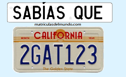 Matrícula 2GAT123 2GAT 123