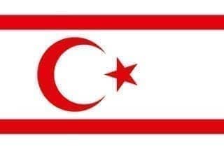 Bandera actual de Chipre del Norte