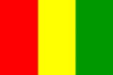 Bandera actual de Guinea