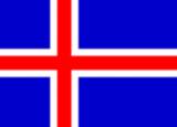 Bandera actual de Islandia