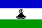 Bandera actual de Lesoto
