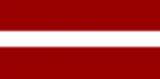 Bandera actual de Letonia