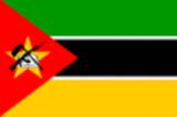 Bandera actual de Mozambique