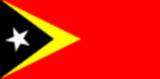 Bandera actual de Timor Oriental