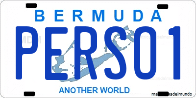 Creador de matrículas personalizadas de Bermudas
