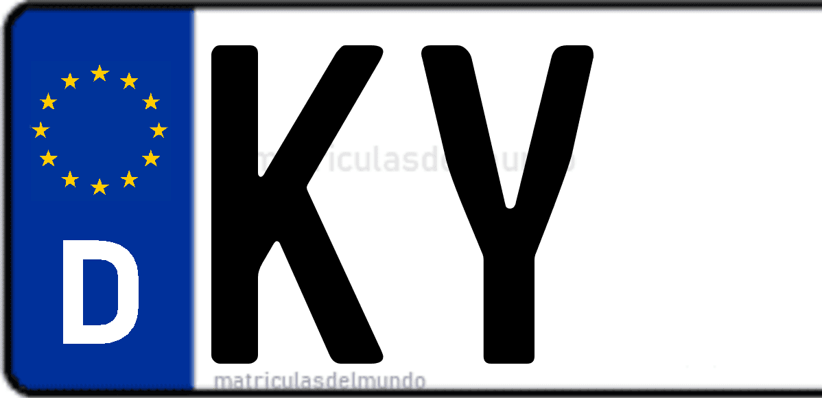 Matrícula KY
