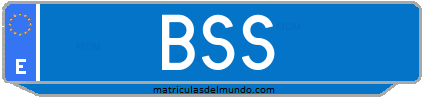 Matrícula de taxi BSS