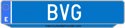 Matrícula de taxi BVG