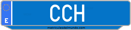 Matrícula de taxi CCH