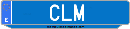 Matrícula de taxi CLM