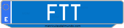 Matrícula de taxi FTT