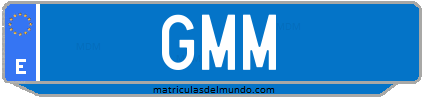 Matrícula de taxi GMM