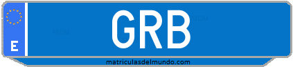 Matrícula de taxi GRB