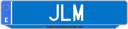 Matrícula de taxi JLM