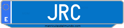 Matrícula de taxi JRC