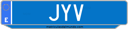 Matrícula de taxi JYV