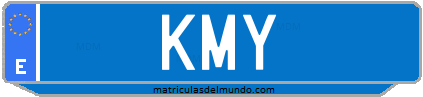 Matrícula de taxi KMY