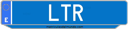 Matrícula de taxi LTR