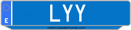 Matrícula de taxi LYY