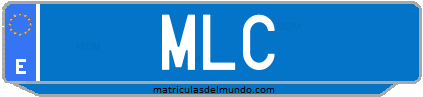 Matrícula de taxi MLC