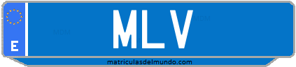 Matrícula de taxi MLV