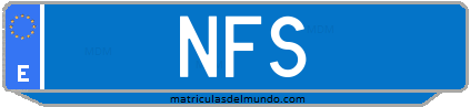 Matrícula de taxi NFS