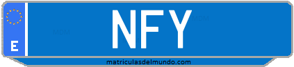 Matrícula de taxi NFY