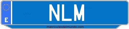 Matrícula de taxi NLM