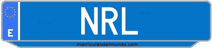 Matrícula de taxi NRL