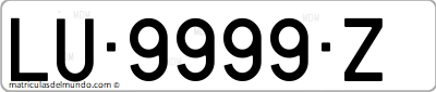 Matrícula de Lugo provincial