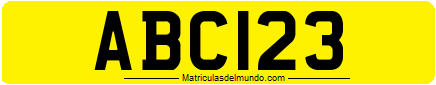 Matrícula de Chipre desde 1990 a 2003