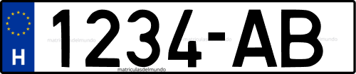 Matrícula rara aleatoria
