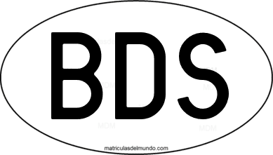 código internacional BDS de Barbados