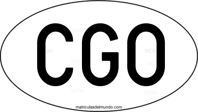 código internacional CGO de República Democrática del Congo