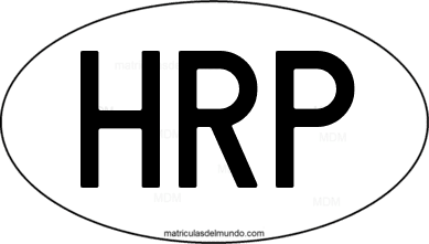 código internacional HRP de Principado de Hutt River