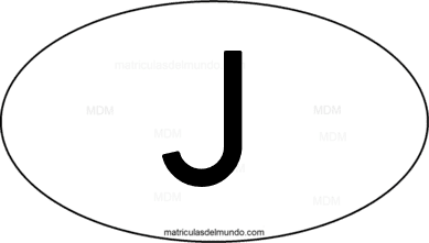 código internacional J de Japón