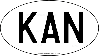 código internacional KAN de San Cristóbal y Nieves