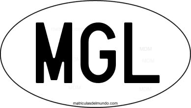 código internacional MGL de Mongolia