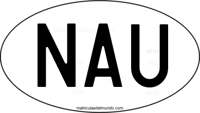 código internacional NAU de Nauru