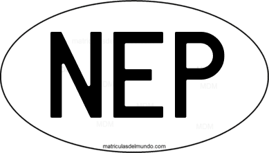 código internacional NEP de Nepal