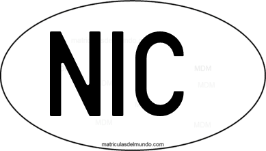 código internacional NIC de Nicaragua