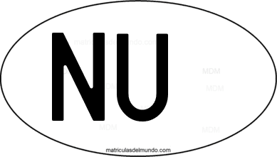 código internacional NU de Niue