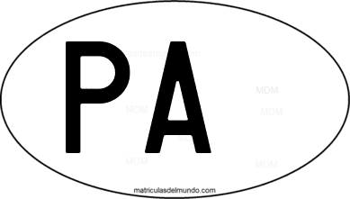 código internacional PA de Panamá