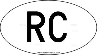 international oval code RC from Taiwan