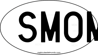 international oval code SMOM from SMOM